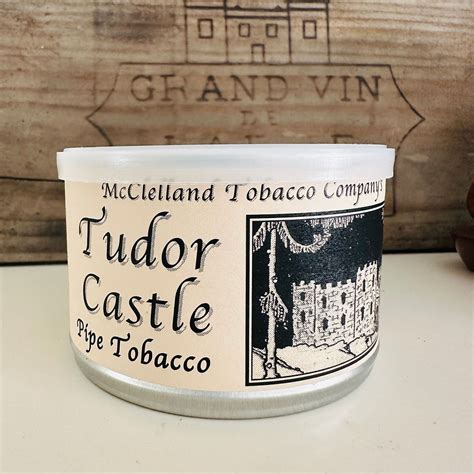 McClelland’s Tudor Castle Virginia / Perique 50g tins – Year 2012